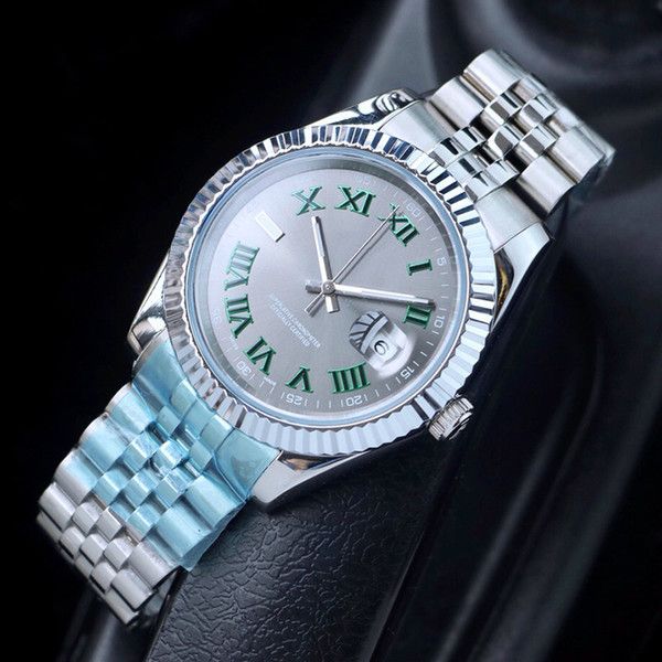 ZDR-36mm Mens Watches Automatic Movement Stainless Steel Watches women 2813 Mechanical watch waterproof Luminous Wristwatches montre de luxe - 8 of 9