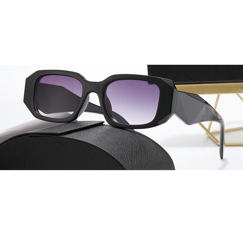 Fashion Hawkers Sunglasses For Man Woman Unisex Designer Goggle Beach Sun Glasses Retro Small Frame Luxury Design UV400 Black Buffalo Horn Eyeglasses 2660 With Box - 7 of 9
