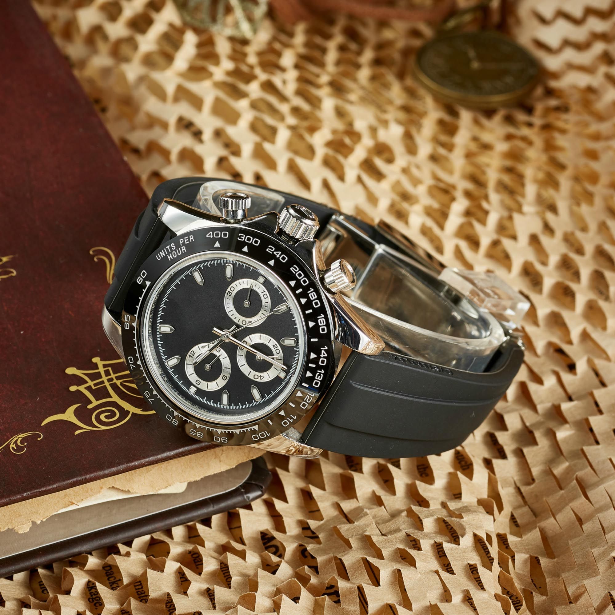 ZDR-High quality Fashion Style 2813 Automatic Movement Watches Full Stainless Steel Sports Men Watch luminous montre de luxe Wristwatches gifts - 8 of 9