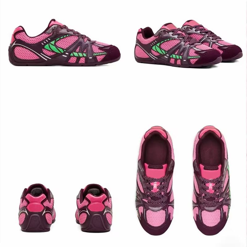 72 Spring Sneaker Women Designer Mj Shoes Fashion Y2K Running Shoes Color Block Flat Trainers Breathable Mesh Casual Athletic Shoes 1182 - 8 of 8