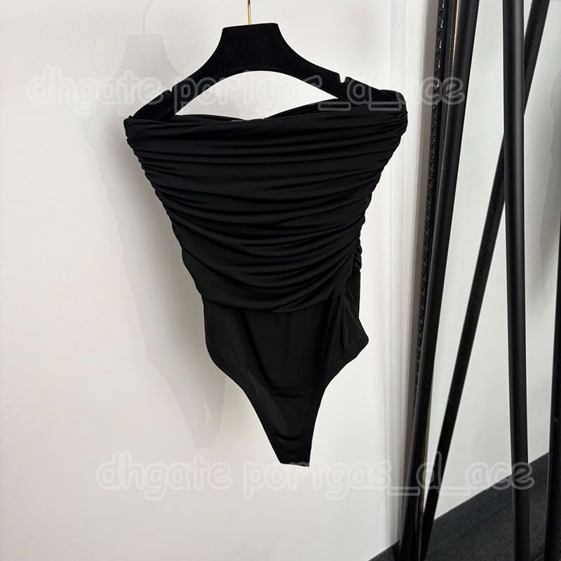 Designer Charming Hollow Bodysuit Tanks Women Black Sleeveless Leopard Sexy Night Club Party Playsuit - 7 of 8