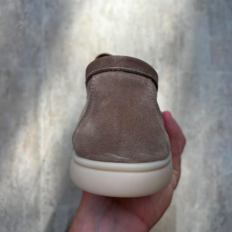Designer Men Women Woven Suede Loafers Slip On Driving Shoes Metal Pendant Soft Moccasins Outdoor Daily Walking Casual Breathable Footwear Top Quality 739 - 6 of 9