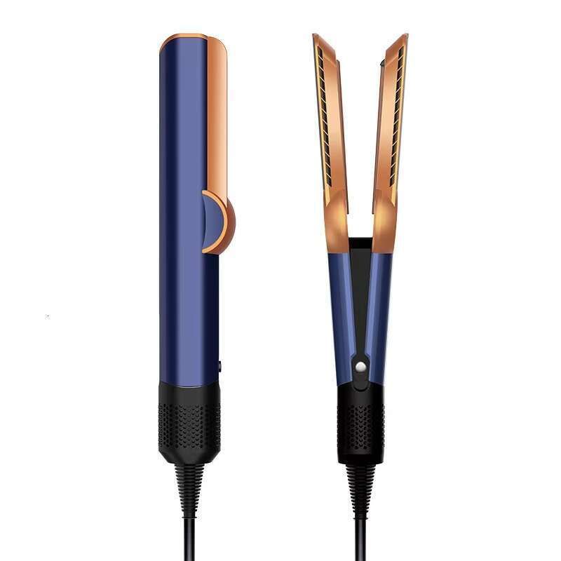 Hair straightening iron hair straightener hair dryer flat iron straight clip straighten hair thermal straightener all-in-1 styling tool salon fashion home trave - 5 of 9