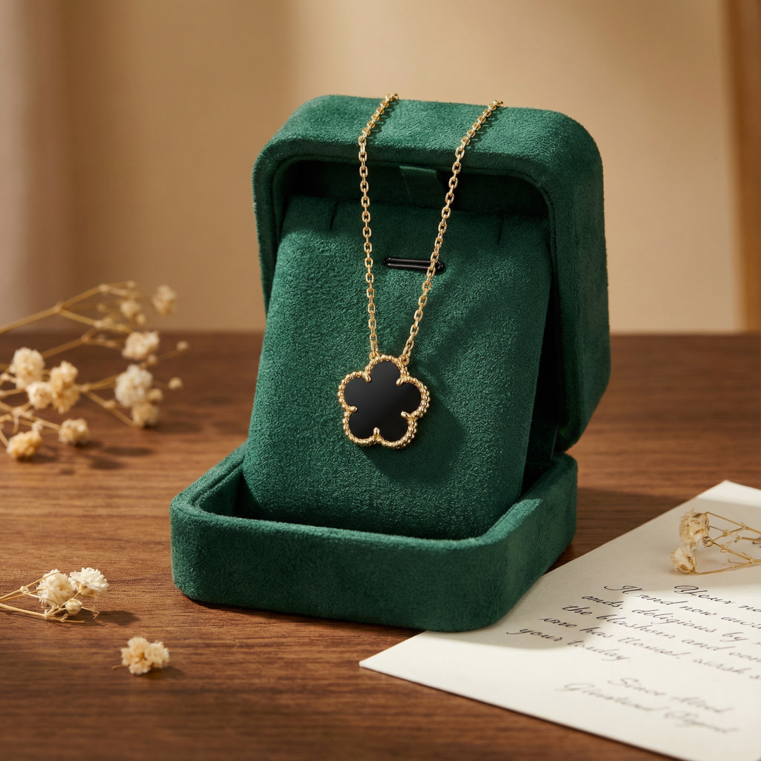 5 flower jewelry luxury designer necklace clover necklace women mother of pearl diamond stainless steel chain plated gold pendant silver wedding necklaces woman - 8 of 9