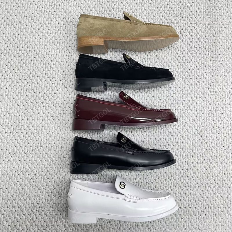 Designer Women High Quality Loafers Formal Shoes Ballet Flats Round Toe Women Dress Shoes Women Slingback Sandals 1044 - 6 of 8