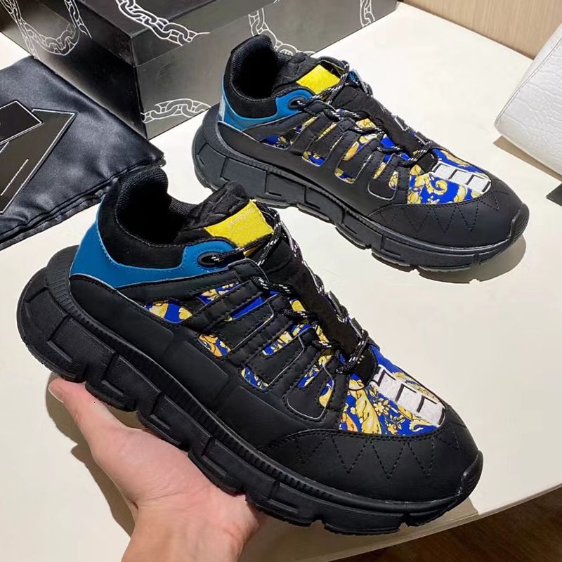 Top Quality Men Platform Shoes Designer Trigreca Sneakers Women Print Dad Shoes Print Sport Running Shoes Leather Trainer Fashion Casual Shoes 55 - 3 of 9
