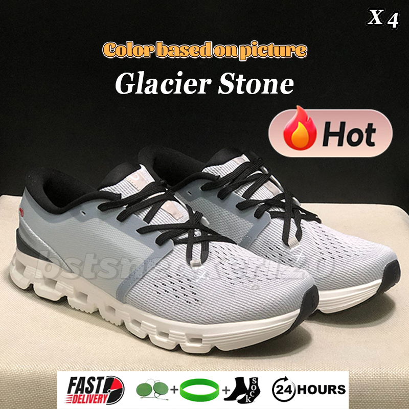 With Box Running Cloudes Designer shoes ons men swift3 Amp Women x4 5sport sneaker White All Black Alloy Glacier Cobalt Sky surfer Jogging Runners outdoor trainers - 5 of 8