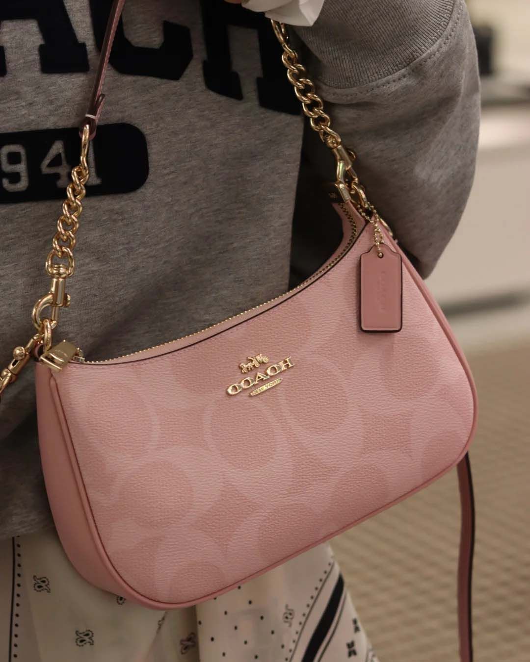 designer Emblem TERI shoulder bag drifter GIFT CHAIN NEW YORK designer bag handbag Capacity shoulder bag crossbody bag wallet bags for women luxury shoulder bag - 9 of 9