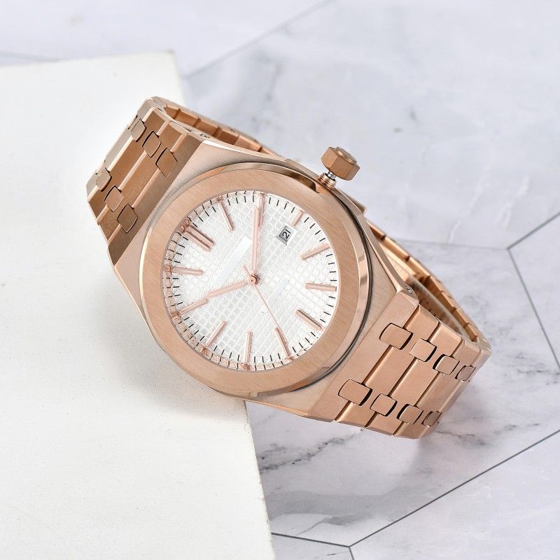 luxury designer mens watch mechanical luminous date window waterproof stainless steel well made classic watches for men - 8 of 9