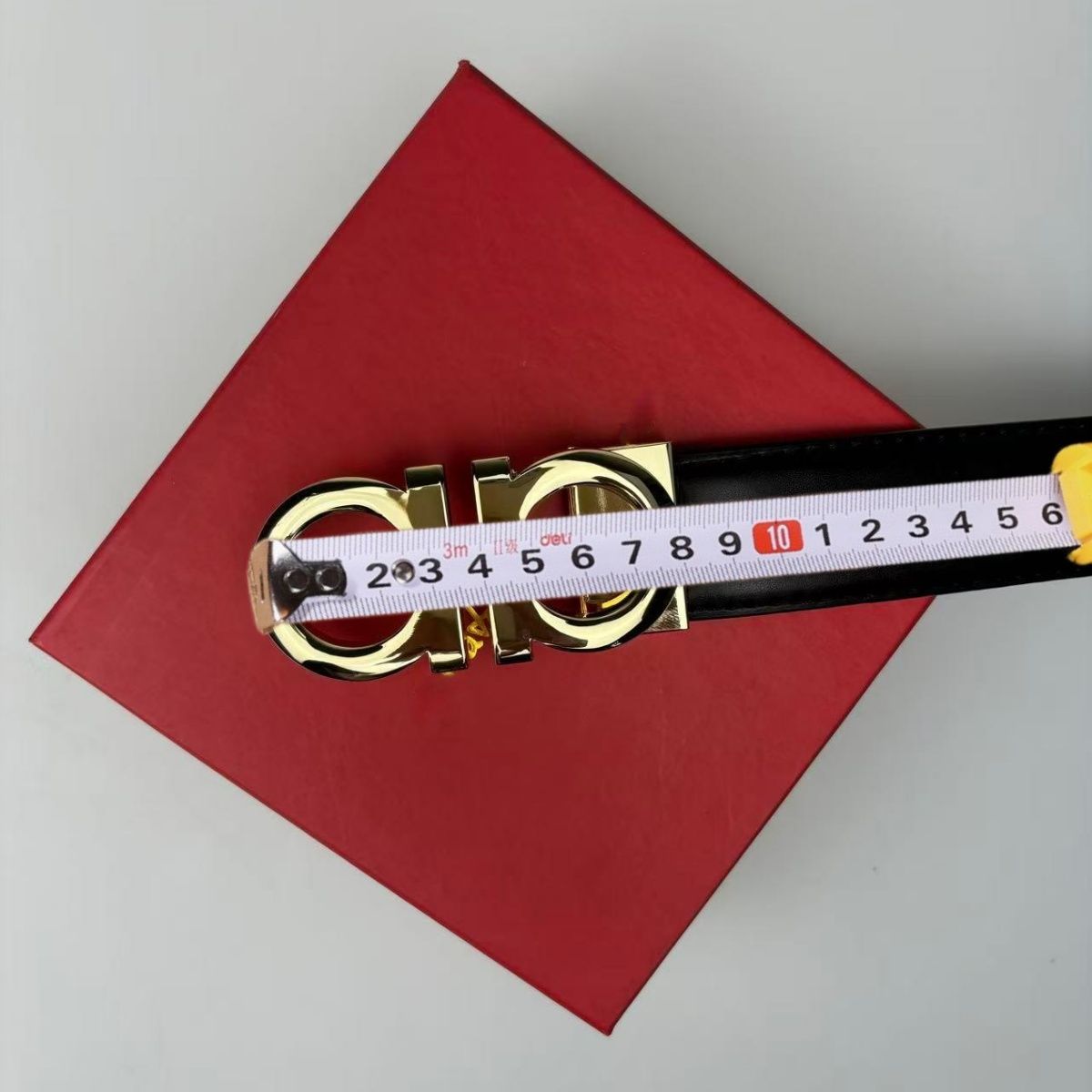 Belt For Men Women luxury Ceinture Luxe Genuine Leather Jeans Classic Black Letter Belts Metal Smooth Buckle Waistband Popular Trendy Mens Belt with box - 1 of 5