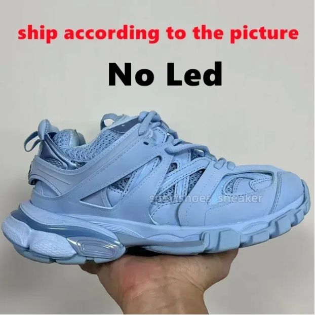 Designer Men Women Runner 7 7.0 Casual Shoes Track Led Sneaker Tracks 3 3.0 Platform Sneakers Luxury Paris Gomma Leather Trainer Extraordinary Mens Trainers Size 35-46 - 4 of 8