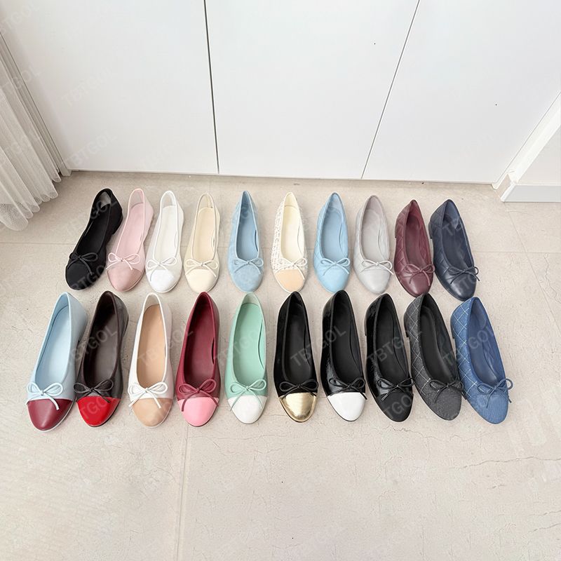 26P Mesh Flats Designer Women Ballerine Shoes Classic Bow Sandals Mesh Slides Cap Toe Ballet Flat Fashion Pumps Bridal Wedding Shoes 1057 - 3 of 8