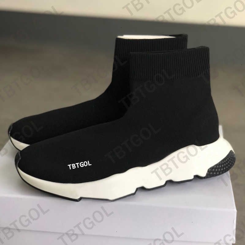26S Hot Knit Sock Platform Sneakers Casual Sports Trainers 1.0 2.0 3.0 Lace-up Boots Luxury Unisex Glitter Runners Graffiti Outdoor Walking Shoes NO017 - 3 of 8
