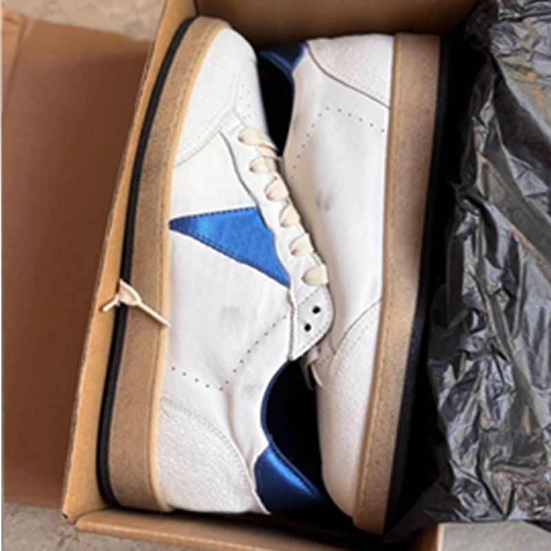 Leather Super Star Shoes For Men Women Designer Casual Shoes Women Dirtys Sneakers Lace Up Low Top Runners Sport Shoes Classic White Training 1026 - 2 of 8