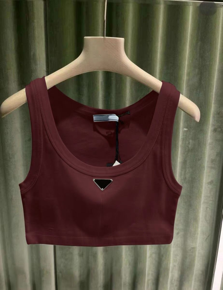 Designer Tops Womens Tank Top Luxury Brand Letter Printed Y2K Sexy Hot Chicks Vest Summer Fashion Casual Simple Slim Versatile Sleeveless Vest - 8 of 8