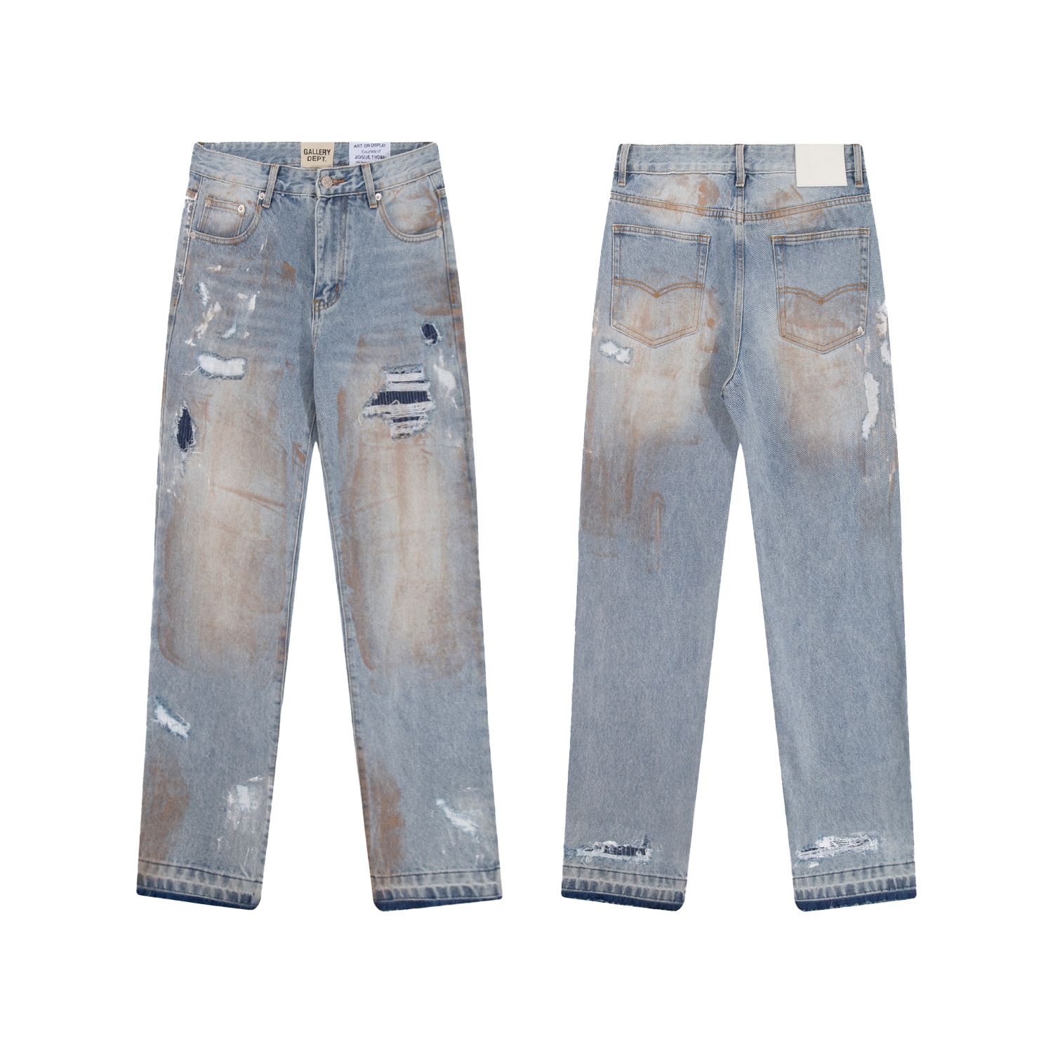 Designer baggy jeans clothes pants clothes men washed jean men pants top jeans high quality jeans for mens - 6 of 8