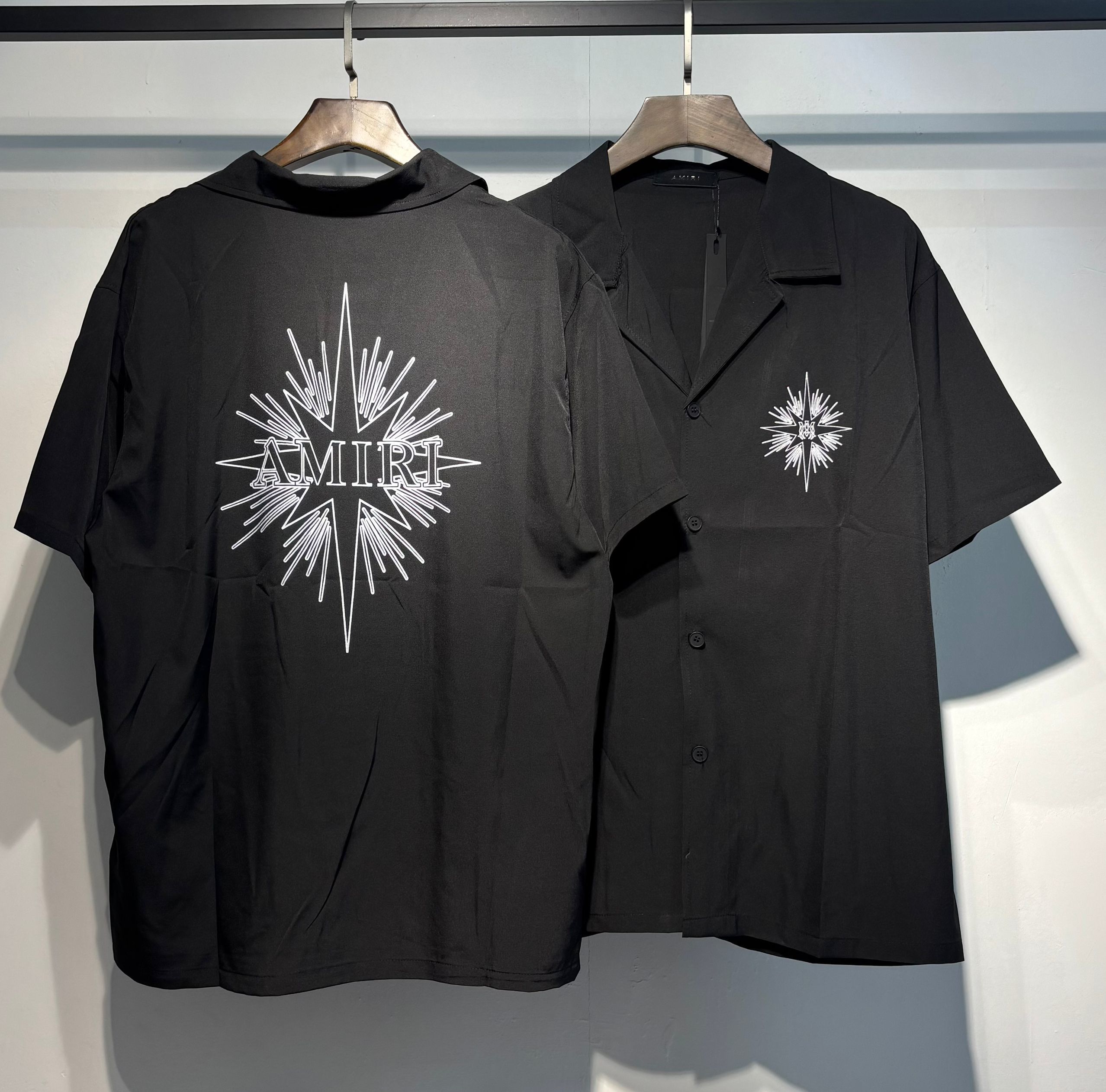 Designer shorts men short shirt Men T-Shirt High Street High quality Cotton Designer Mens Shirts tee Thick S-XL - 8 of 8