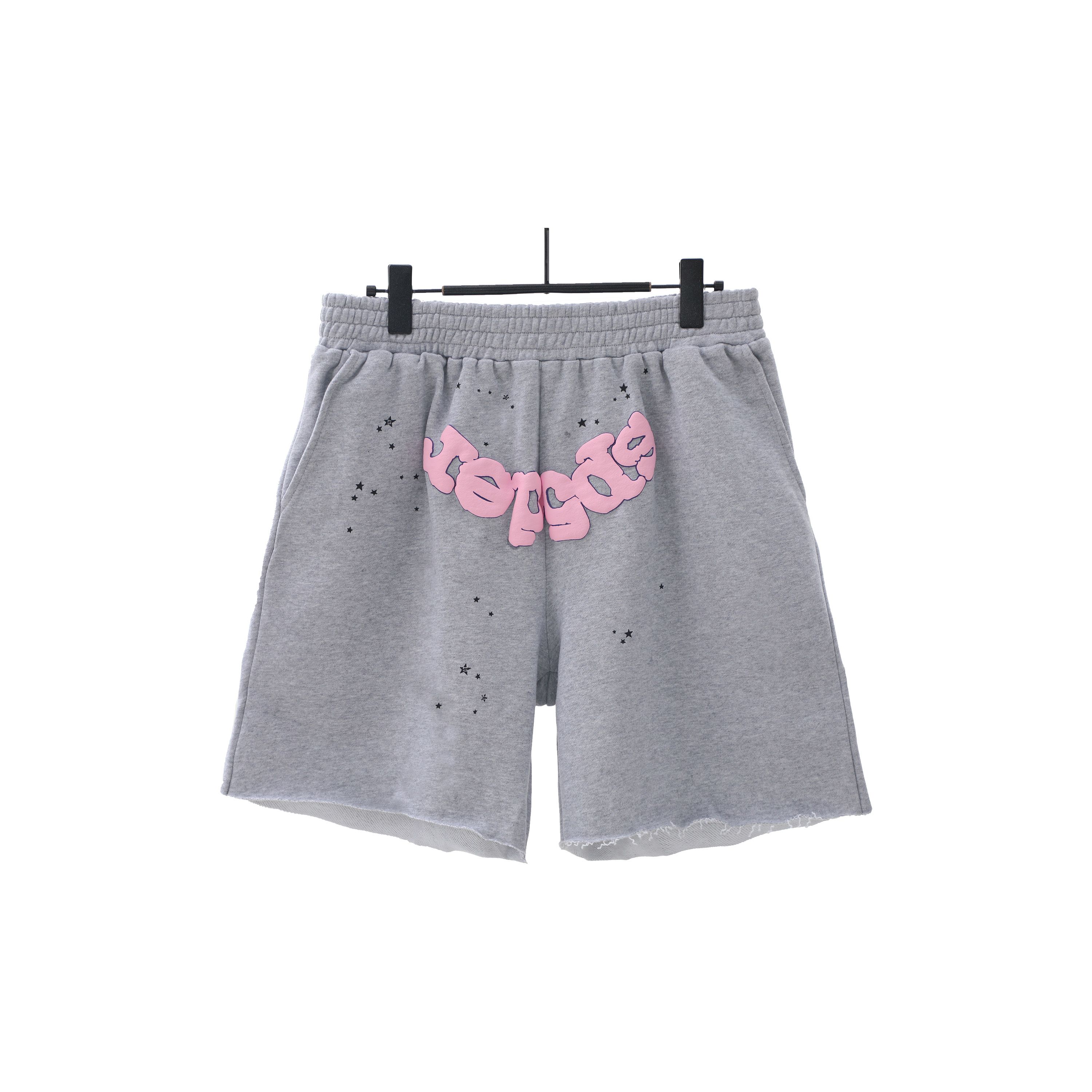 Fashion mens designer shorts t shirts hoodies street letter sports shirts shorts hoodies casual couple shirts - 8 of 8