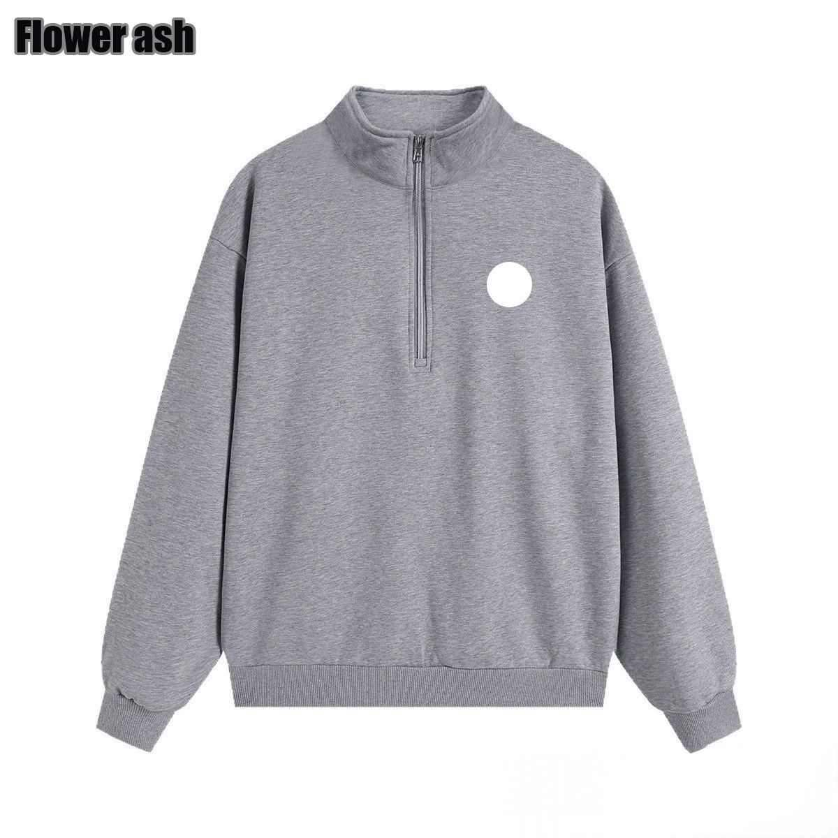 Mens Womens Yoga Outfit Hoodie Sweatshirt Round Neck Pullover Gym Women Men 1/4 Zip Relaxed-fit Sport - 3 of 8