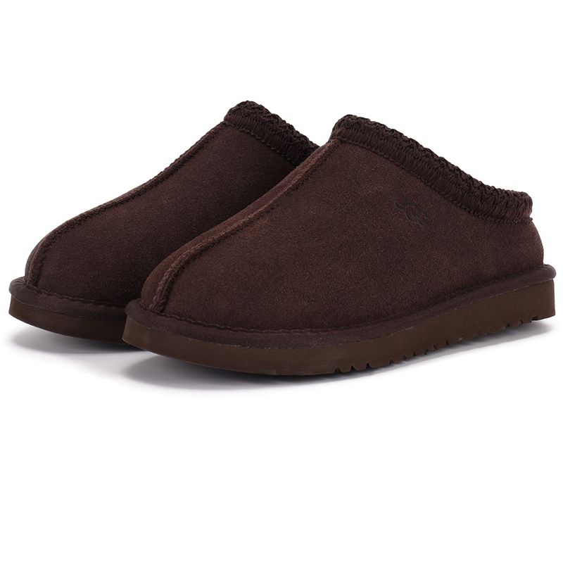 UGG Women's Tasman Slippers Tribal Whipstitch Trim Suede Shearling Lined Slip On Indoor Outdoor Winter Mule Slides Multiple colors - 8 of 8
