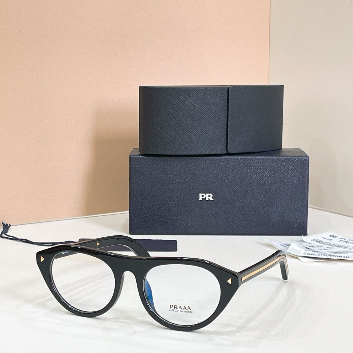 Sunglases Designer Women Beach Trendy Classic Square Metal Legs Letter Design Cat Eye Top Quality Eyeglasses Oval Luxury Monogram Sunglasses PR B15S 12A - 6 of 8