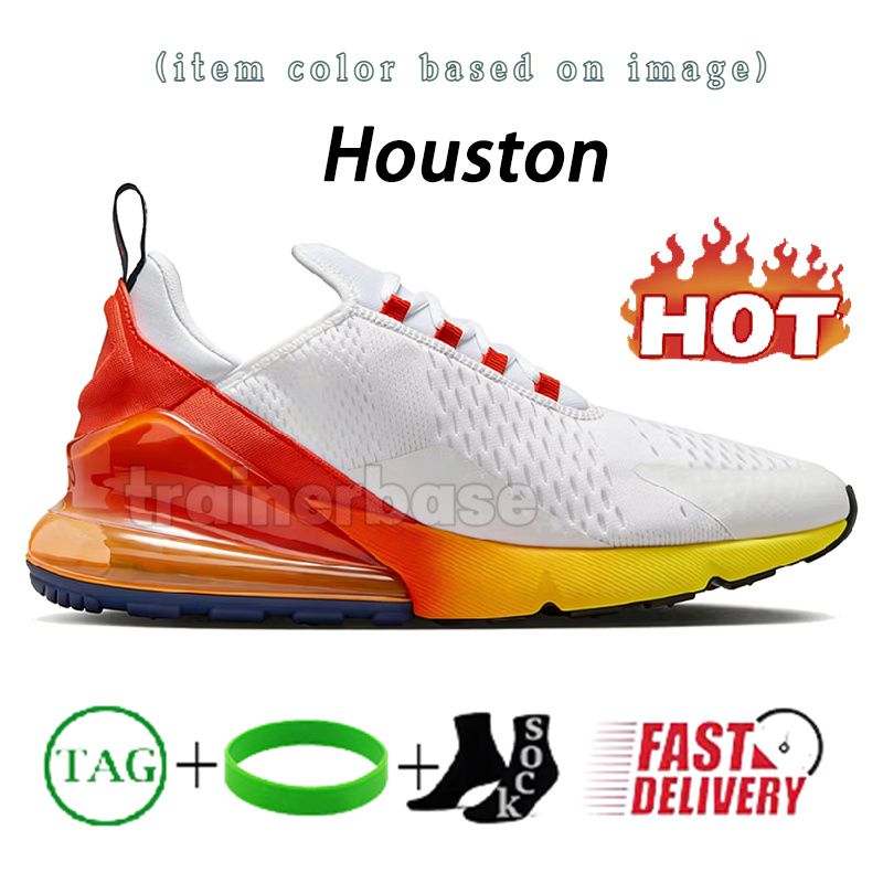 Designer shoe 270 running shoes mens 270s sneakers triple black white Houston San Francisco Core White Olive Light Bone Grape Brown red Men Womens Sport Sneakers - 2 of 8