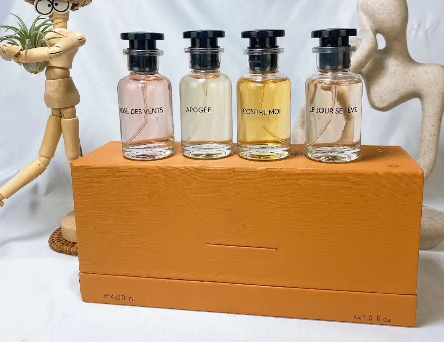 Designer 4*30ml Perfume Set 20 kinds gift box set Cologne 30ml 4pcs fragrances Kits Imagination Pacific Chill Parfum spray Long lasting Man Women perfumes Cologne - 3 of 3