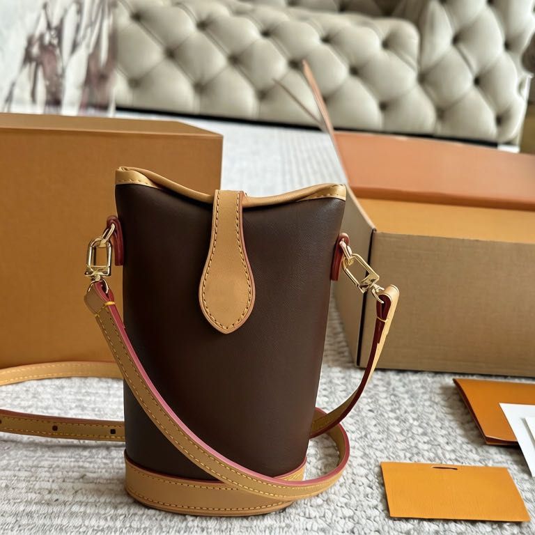 Luxury Hobo Bags For Women Designer Large Capacity Tote Handbags Classic Leather Shoulder Purses With Removable Pouch Fashion Travel Bag With Box Womans Purse PRPU - 6 of 8