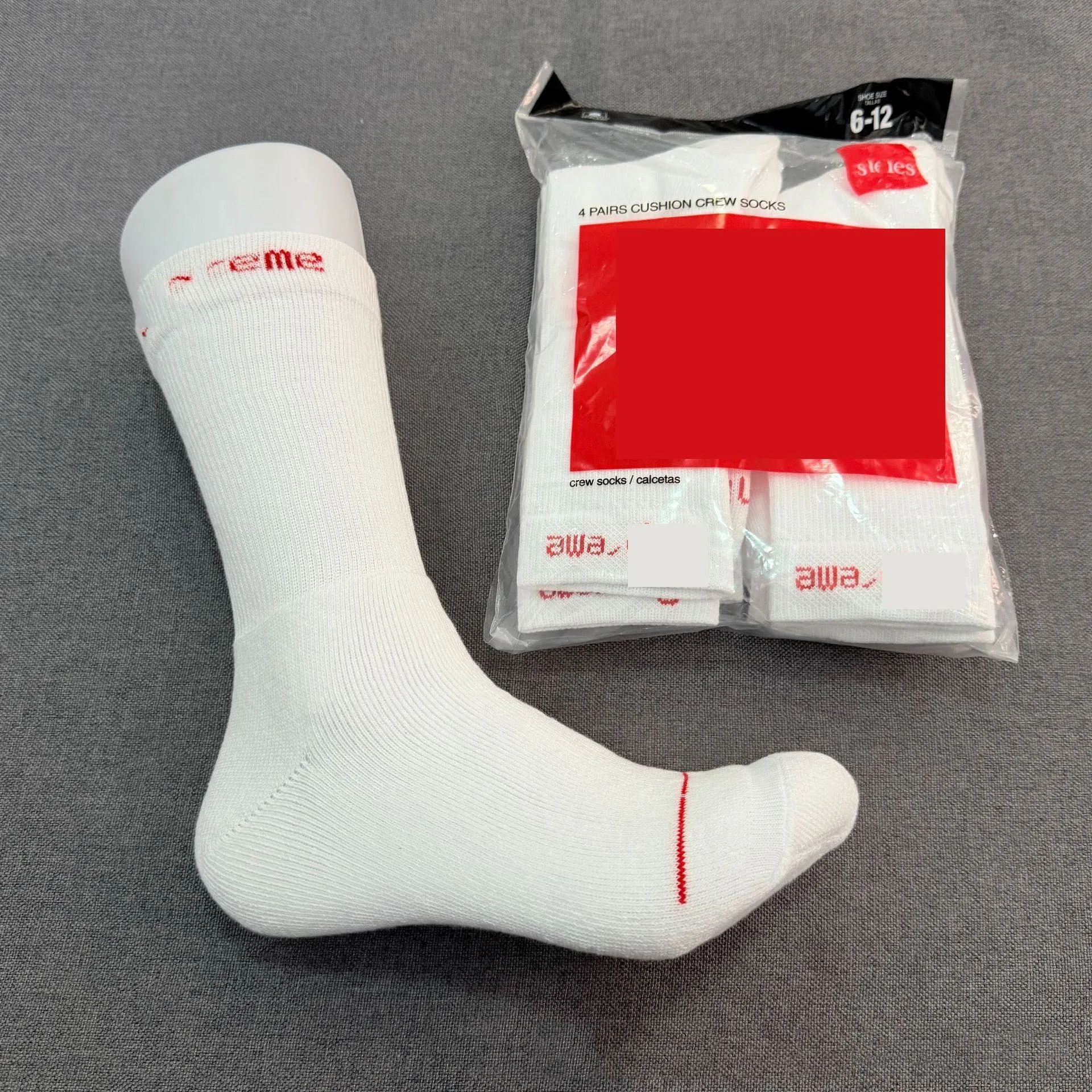 Man Sport socks Men's 5 Pairs Socks Road Bicycle Designer socks Street Bike Breathable Mesh Racing Running Socks Tube Letter Socks Football Women - 8 of 9