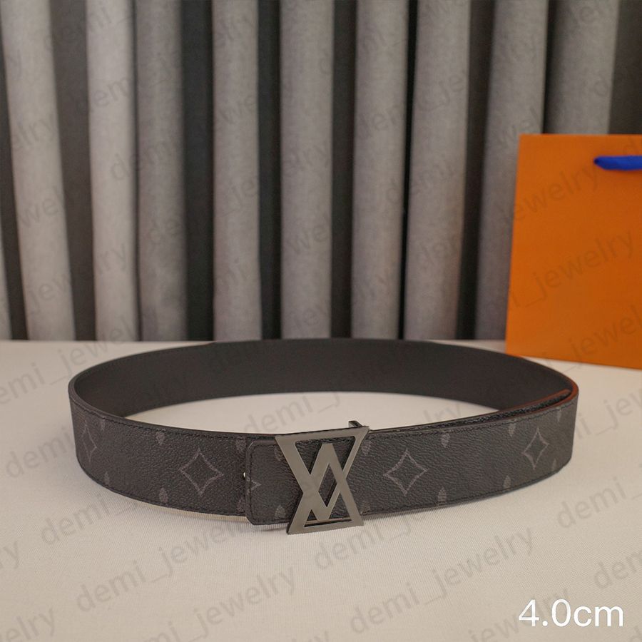 Designer Belt Mens Woman Belts Classic Smooth Buckle Genuine Leather Belt Highly Quality Come with Gift Box and Handbag 90-125cm Length Waistband - 5 of 8