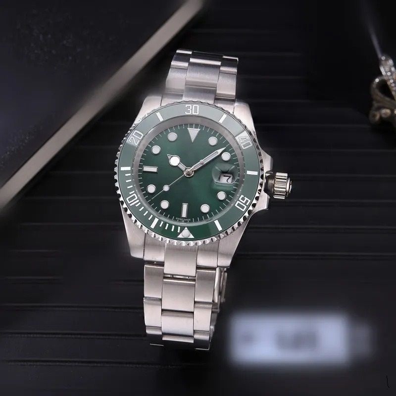U1 Luxury Mens/Womens Watches Automatic Mechanical 40mm Watch 904L Stainless Steel Blue Black Ceramic Sapphire glass luminous WristWatches montre de luxe - 7 of 8