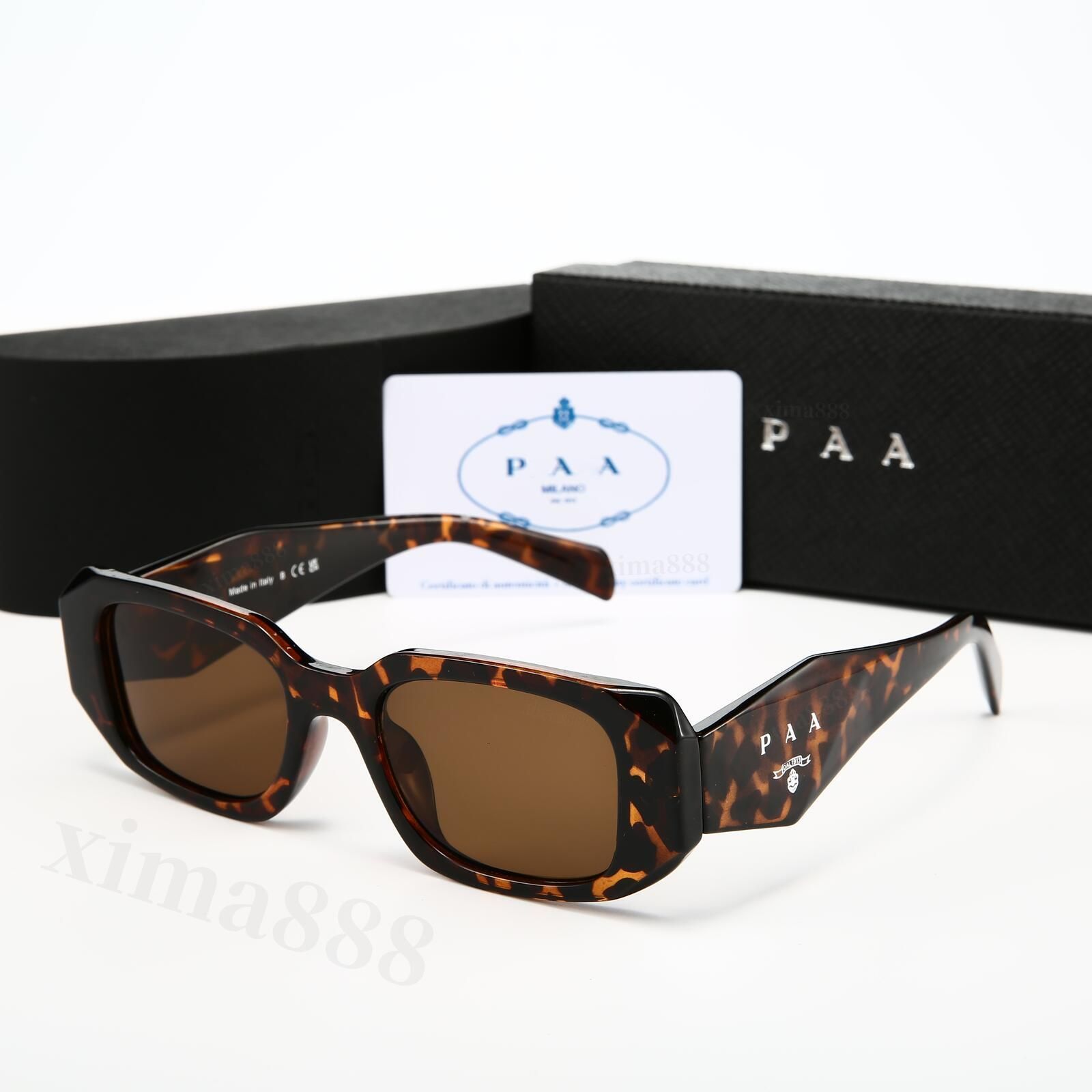 Top luxury Sunglasses designer womens Mens Wearing fashion hot selling senior Eyewear For Women eyeglasses frame Vintage Metal Sun Glasses With box - 4 of 9