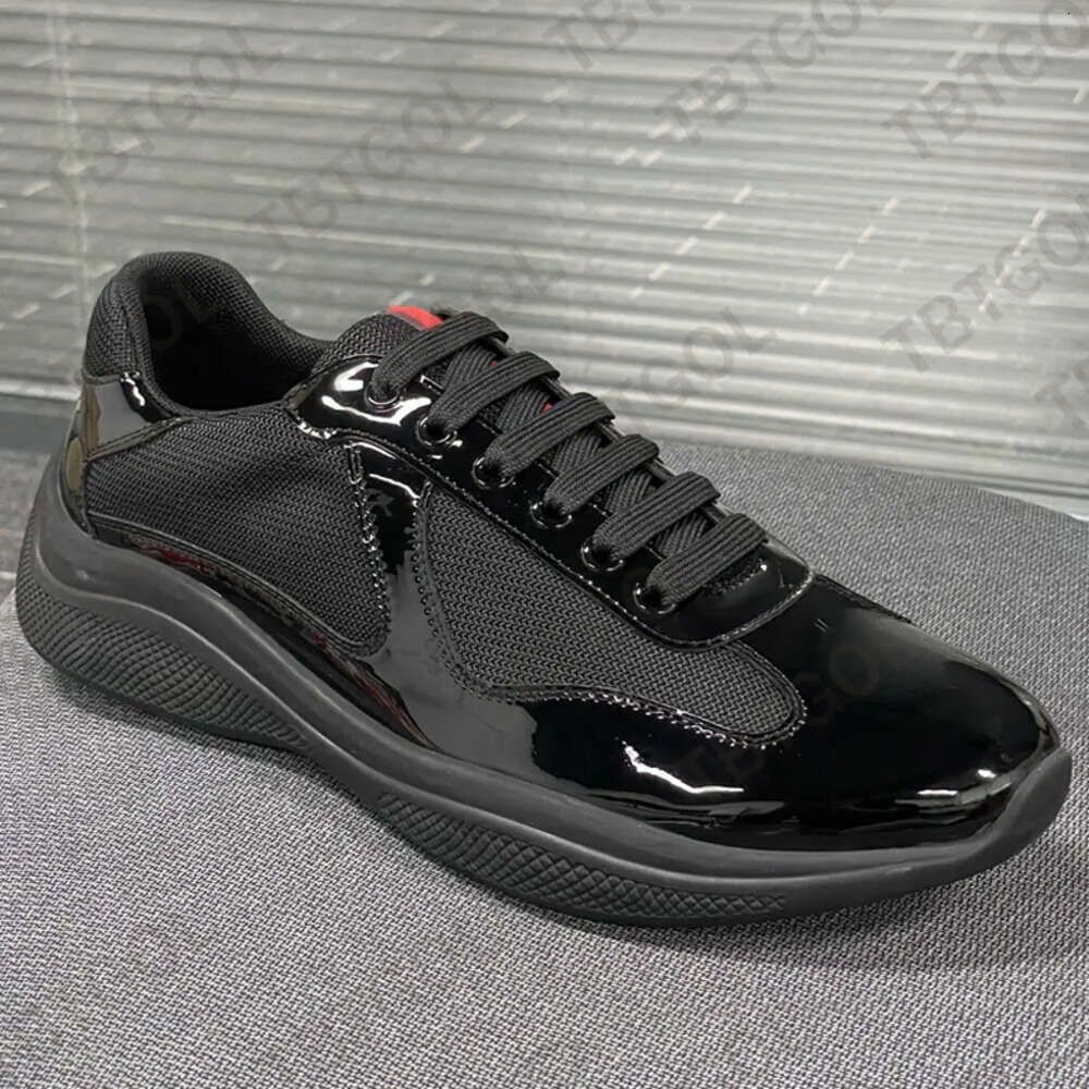 Designer Men Women Sneakers Americas Cup Xl Trainers Leather Lace-up Casual Shoes Outdoor Runner Sport Shoes 36-47 Big Size 53 - 8 of 9