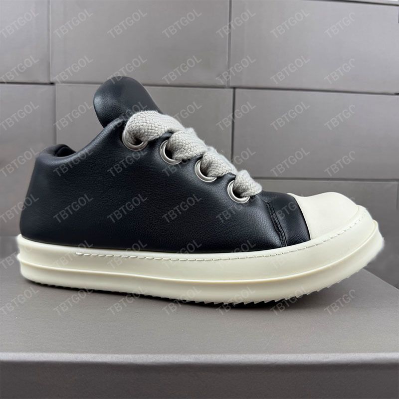Large Size EU48 Free Shipping Jumbolace Shoes Designer Boots Men Women High Top Sneaker Canvas Casual Shoes Leather Ricklis Thick Rope Walking Shoes 1124 - 5 of 8