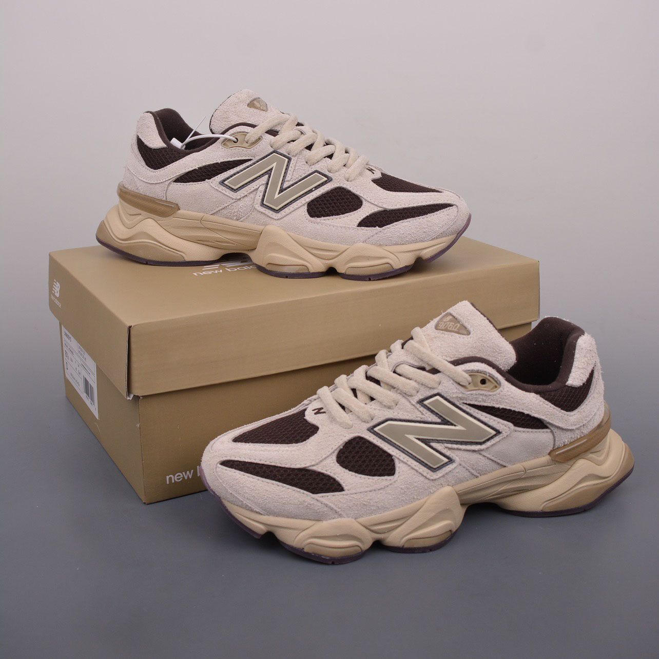 9060 Running Shoes Men Women Casual Designer Sneaker Mesh Black White Red Gold Ivory Beige Silver Pink Grey Multi Color Man Trainers Sports Sneakers Jogging Walking - 7 of 8