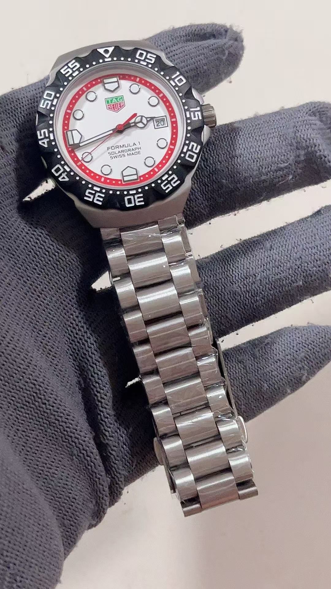 TAG Heuer's new Formula 1 Solargraph Quartz 38mm Stainless Steel Men's Watch Stainless Steel Case Silver Case New Black Case - 8 of 8