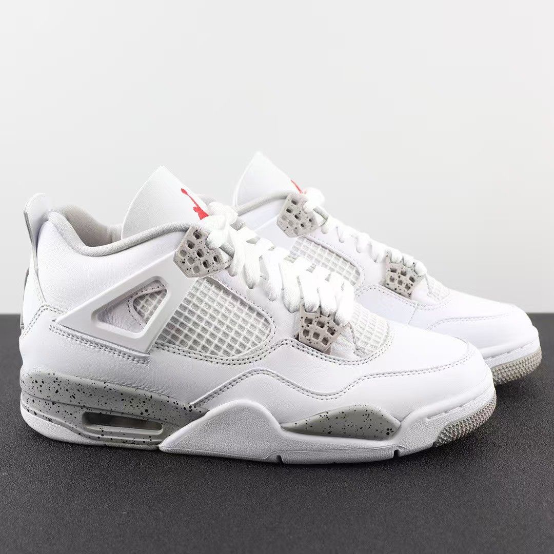 Designer 4s Basketball 4 Shoes For Men Women Black Cat Military Sail Thunder White Oreo Cool Grey Varsity Red Bred Sneakers Blue University Size 36-47 - 3 of 8