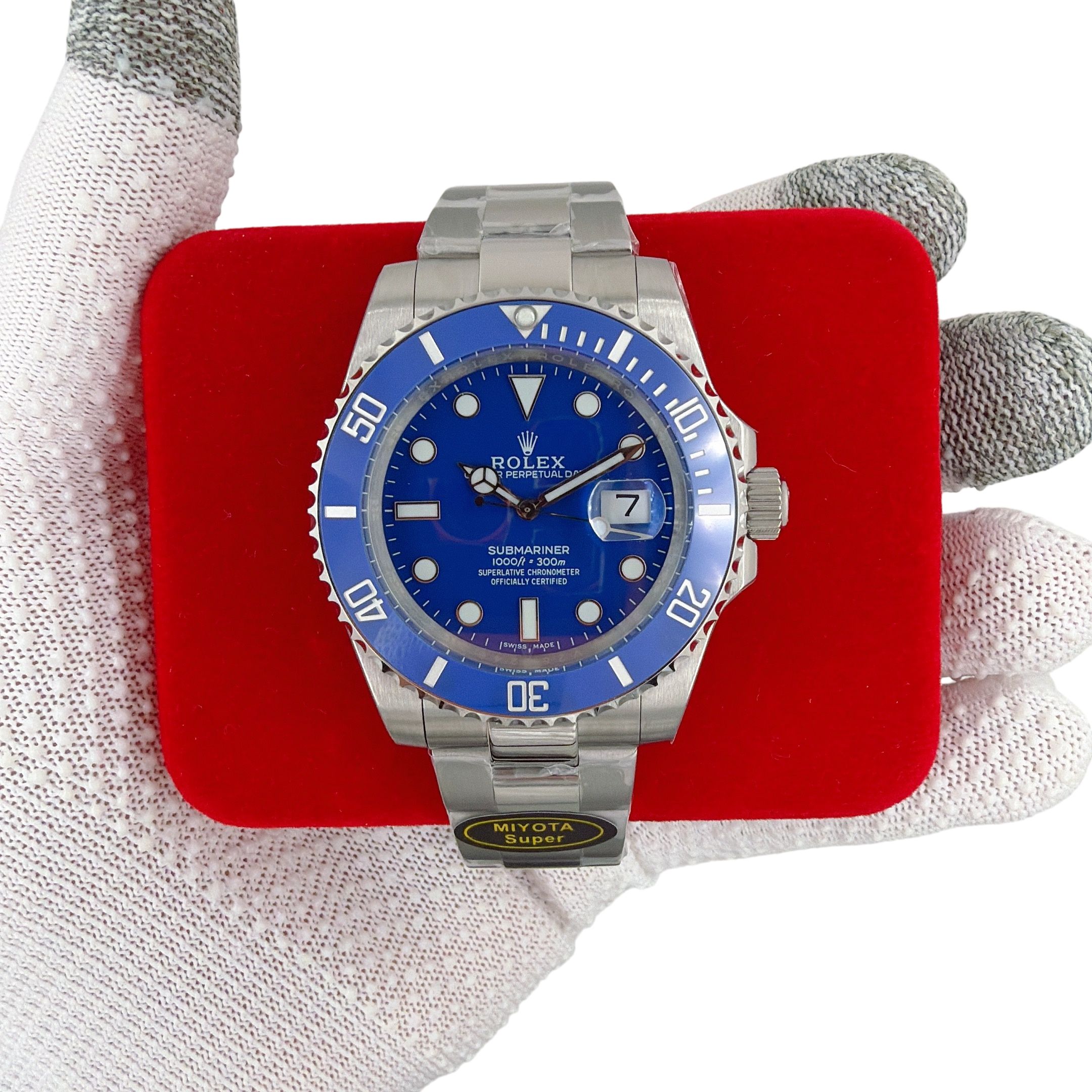 Rolex Submariner Automatic Stainless Steel Watch Ceramic Bezel Men's Watch Sapphire Glass Case New Black Case - 2 of 8