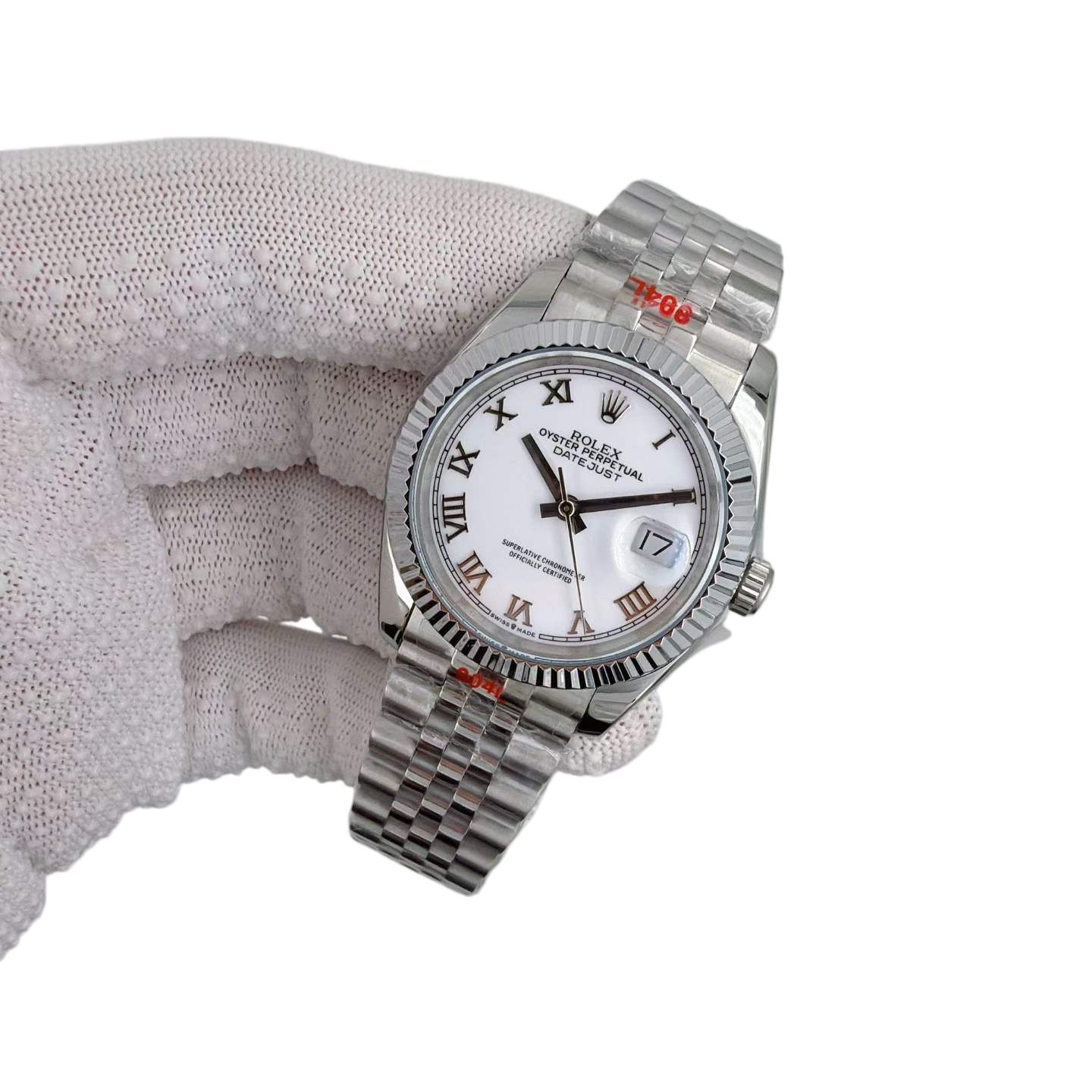 Rolex Datejust 36mm Automatic Stainless Steel Watch Ceramic Bezel Men's Watch Sapphire Glass Case New Black Case - 1 of 8