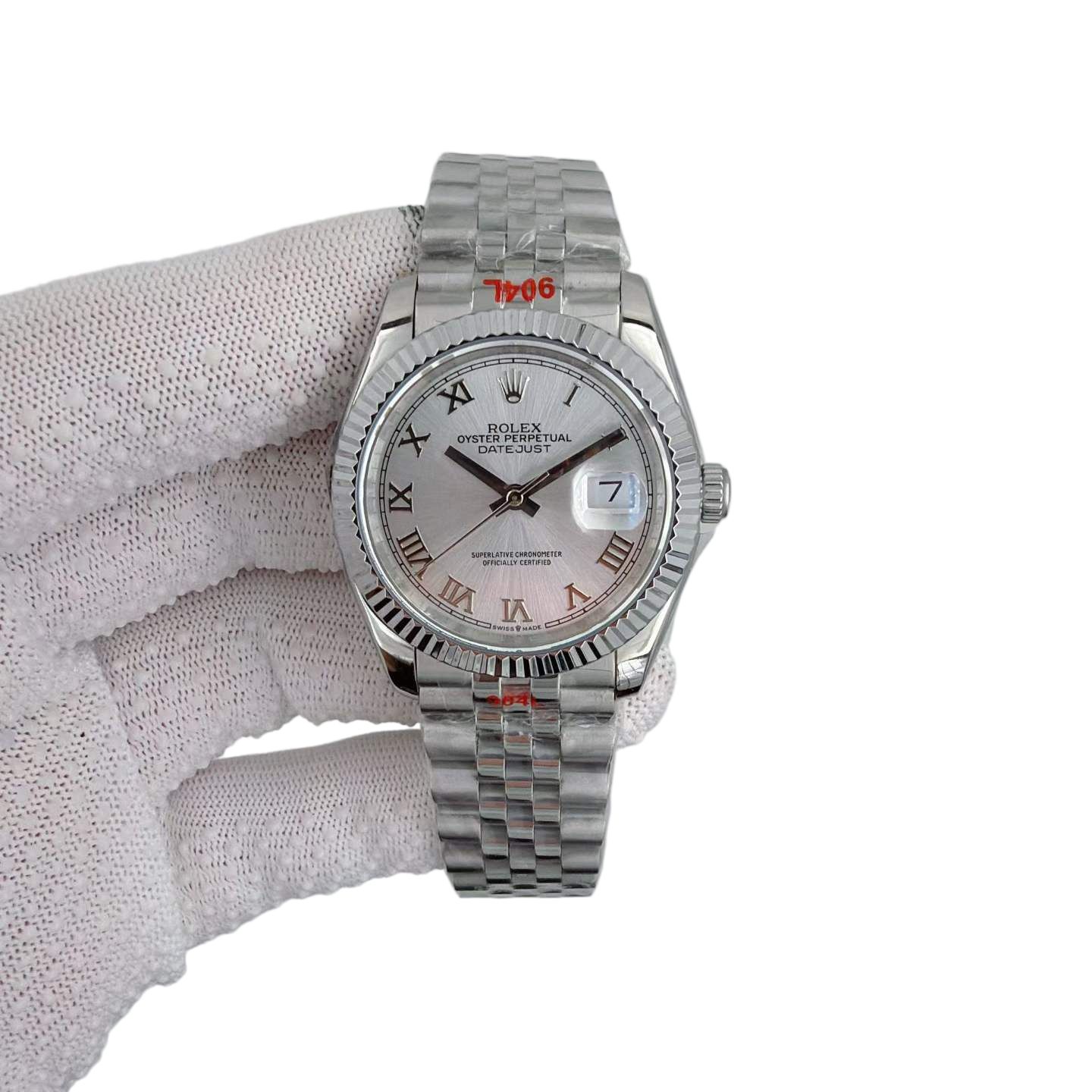 Rolex Datejust 36mm Automatic Stainless Steel Watch Ceramic Bezel Men's Watch Sapphire Glass Case New Black Case - 3 of 8