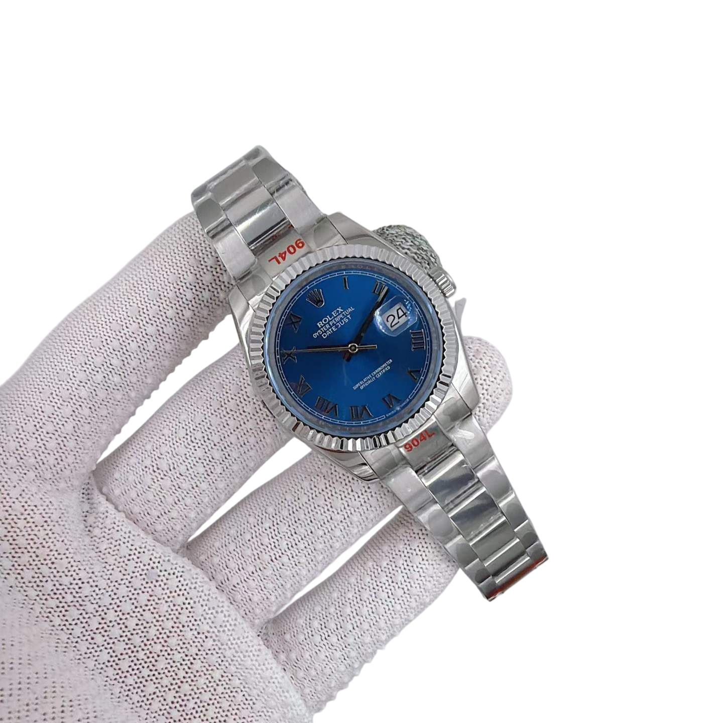 Rolex Datejust 36mm Automatic Stainless Steel Watch Ceramic Bezel Men's Watch Sapphire Glass Case New Black Case - 7 of 8