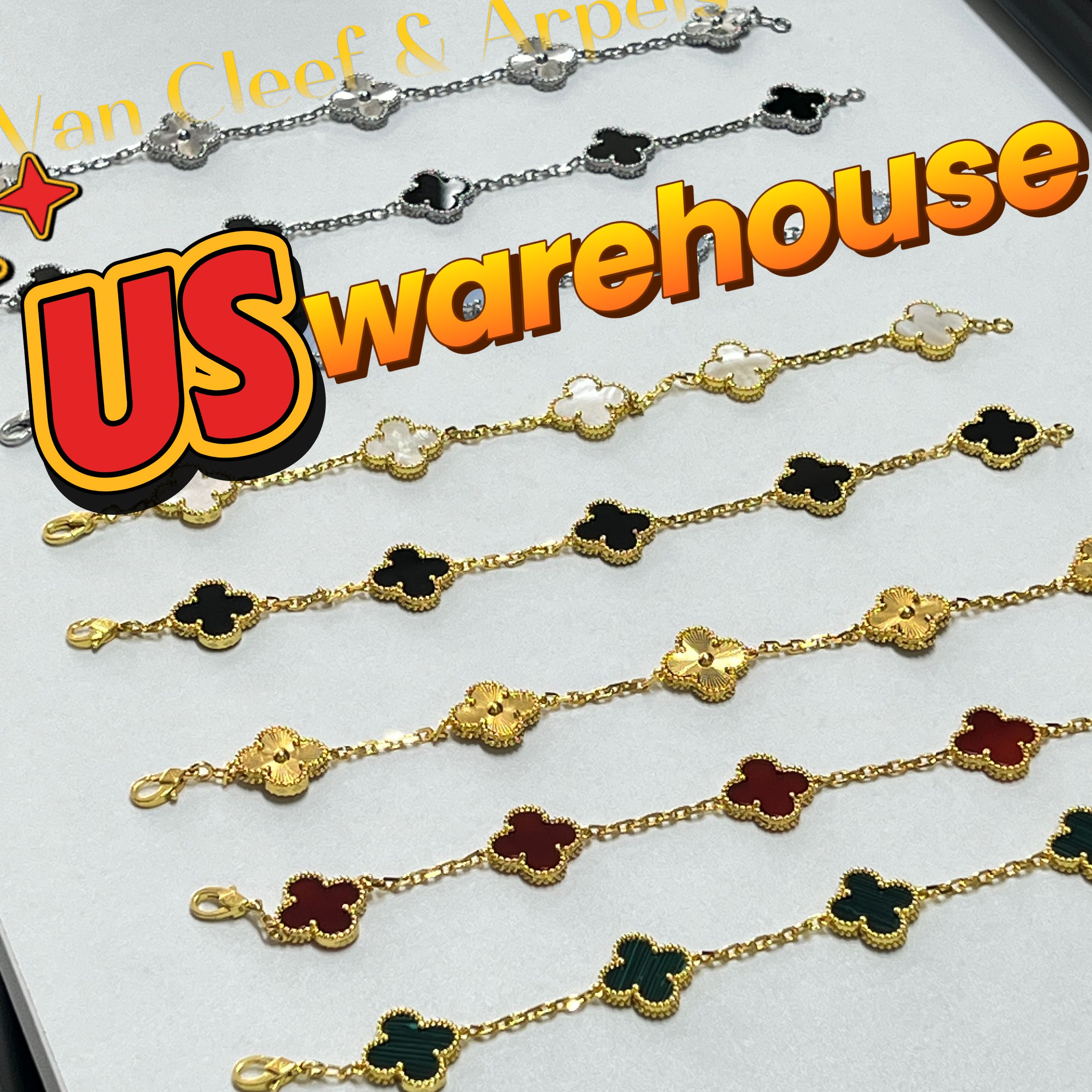 bracelet designer womens jewelry multicolor necklace women stainless steel four leaf clover jewelry handmade jewelry necklace flower - 1 of 8