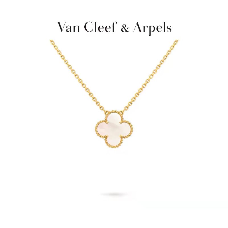 bracelet designer womens jewelry multicolor necklace women stainless steel four leaf clover jewelry handmade jewelry necklace flower - 7 of 8