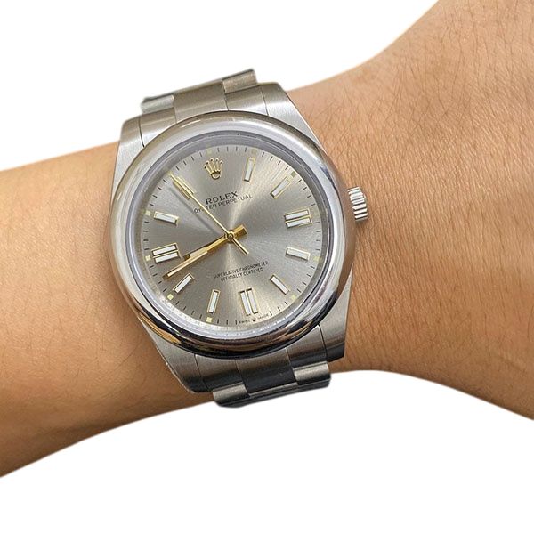 U1 Rolex Oyster Perpetual Automatic Stainless Steel Watch Bezel Men's Watch Sapphire Glass Case New Black Case - 2 of 8