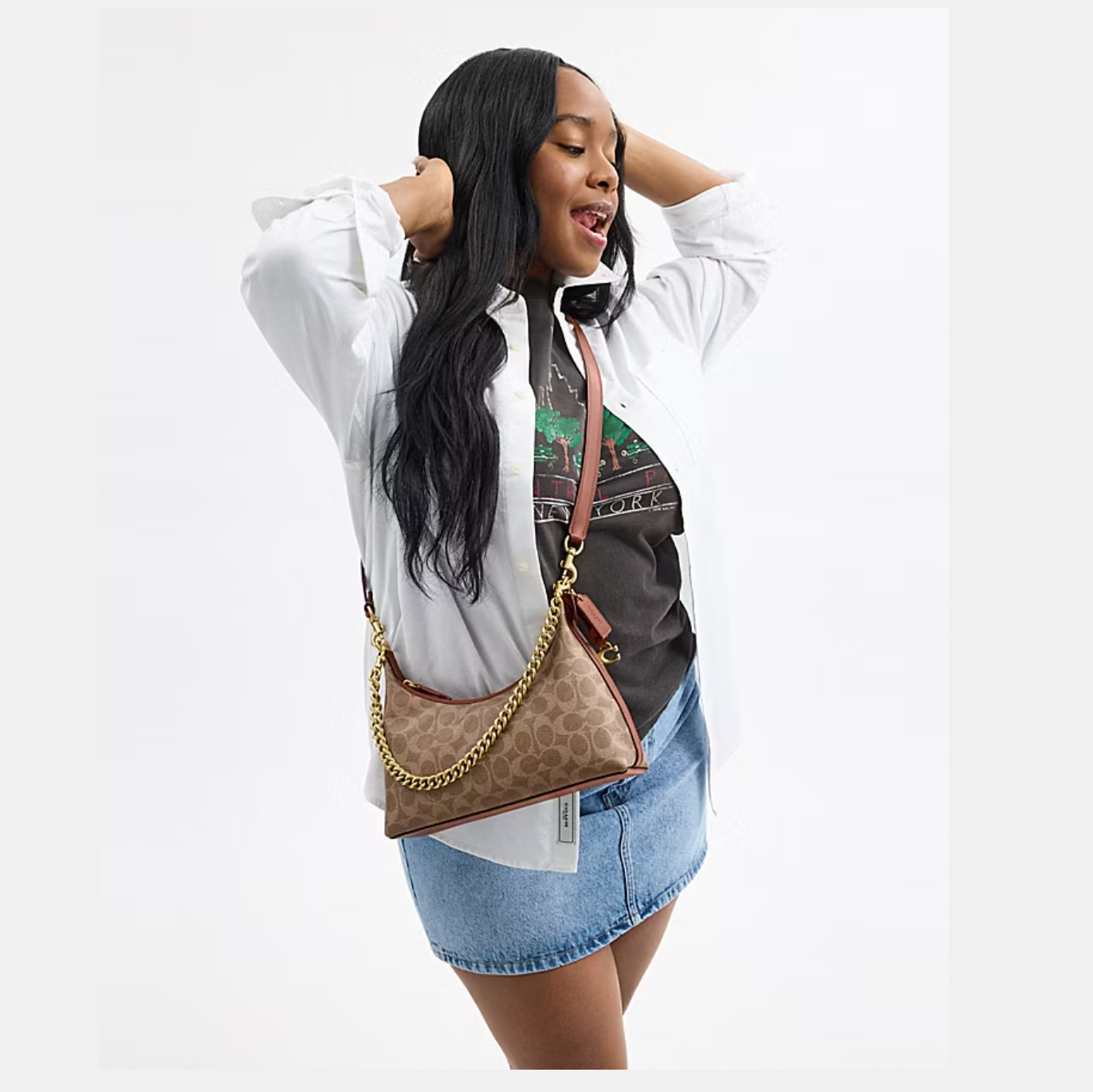 Designer Bags TERI Shoulder Bags Crossbody Bags Underarm Bag Small Wallet Bag Handbags Women Half-moon JULIET 25 - 5 of 7