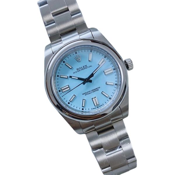 U1 Rolex Oyster Perpetual Automatic Stainless Steel Watch Bezel Men's Watch Sapphire Glass Case New Black Case - 4 of 8