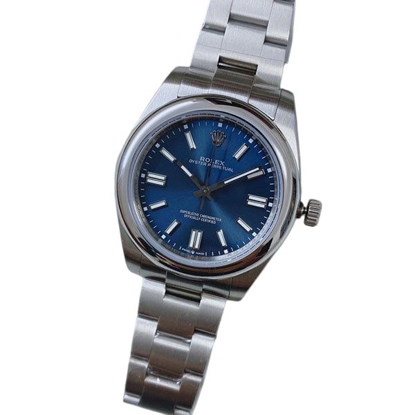 U1 Rolex Oyster Perpetual Automatic Stainless Steel Watch Bezel Men's Watch Sapphire Glass Case New Black Case - 8 of 8