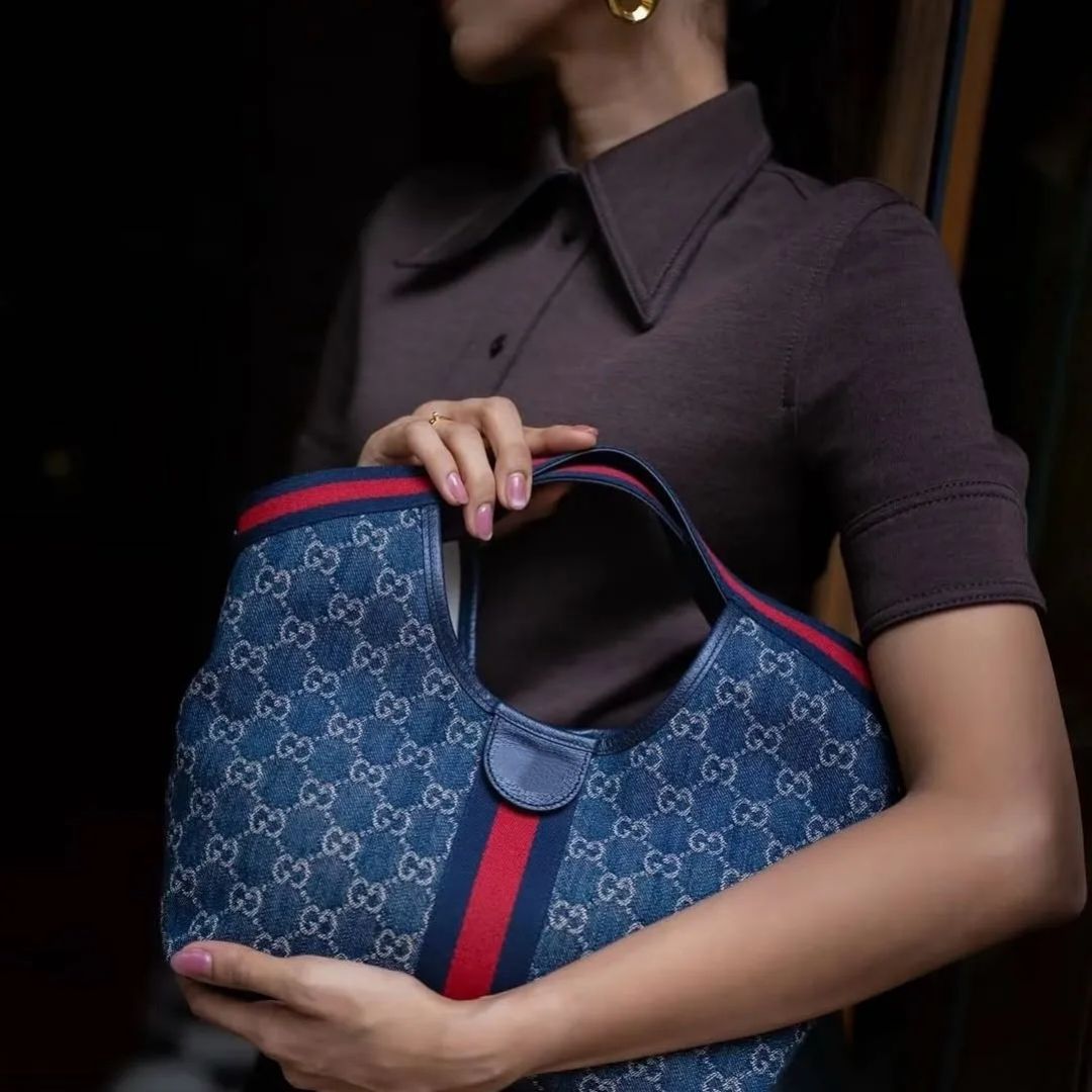 Luxury Designer Bag Tote Bag louis vuitons bag large Handbag leather shopping purse high quality louisvouitton bag crossbody Shoulder bag - 6 of 6