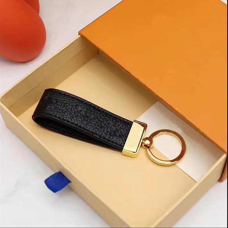 211 High Quality Keychain Classic Exquisite Luxury Designer Car Keyring Zinc Alloy Letter Unisex Lanyard Gold Black Metal Small Jewelry - 2 of 8