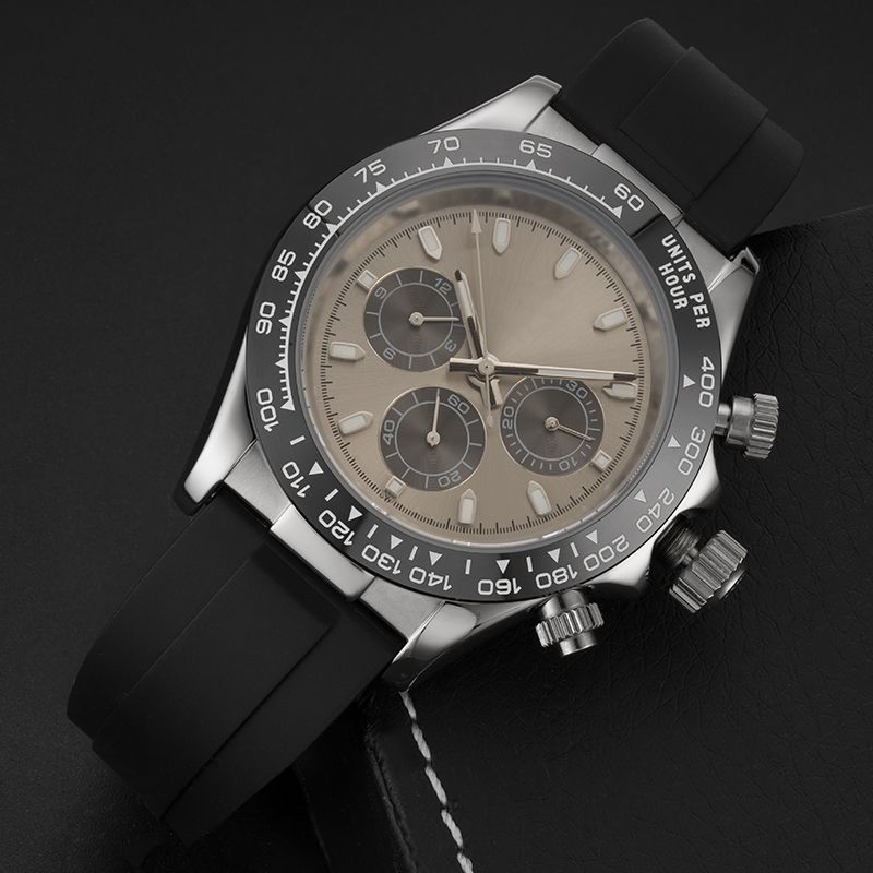 Luxury Men Watch 2813 Automatic/quartz Movement Watches Full Stainless Steel Sports Chronograph Mens Watches luminous montre de luxe Wristwatches gifts - 8 of 9